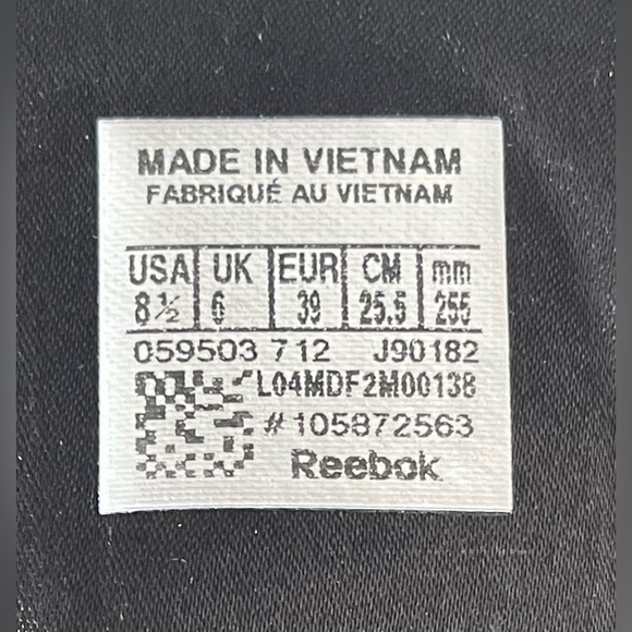 Reebok Melody Ehsani x Question  “Love” Mid Top Sneakers- NWOT- Women’s 8.5 USA - Picture 10 of 16